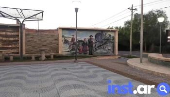 Plaza de los inmigrantes - Serrezuela