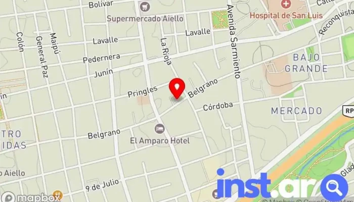 mapa de ACEGI Oficinas de empresa en GFZ