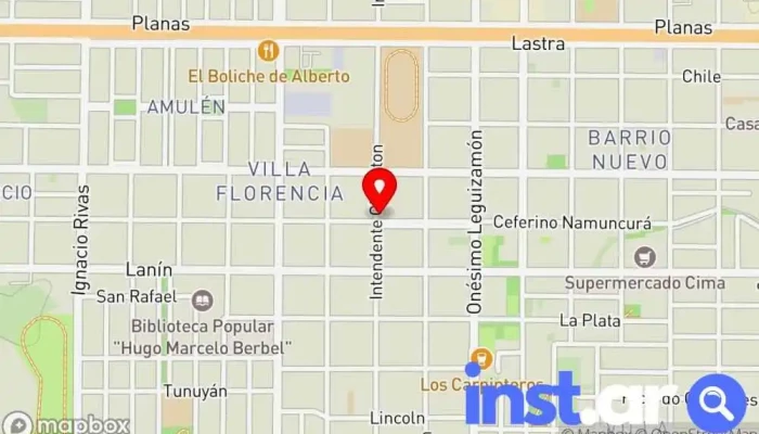 Agencia Oficial 107 -  Mapa - Neuquén