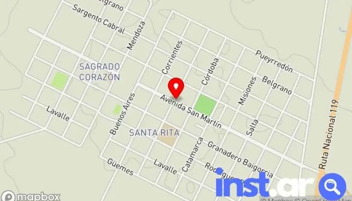Agencia Oficial N183 Mapa - Mariano I. Loza