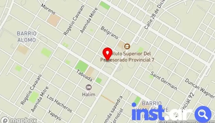 mapa de Autoservicio Murad Supermercado en Quimili
