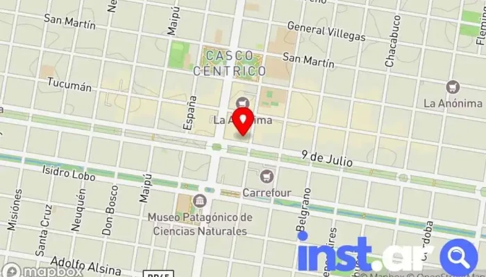 Biblioteca Diario Rio Negro Mapa - Gral. Roca