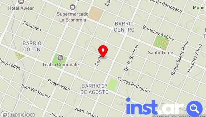 Brazuca Libros Y Apuntes -  Mapa - Santo Tomé