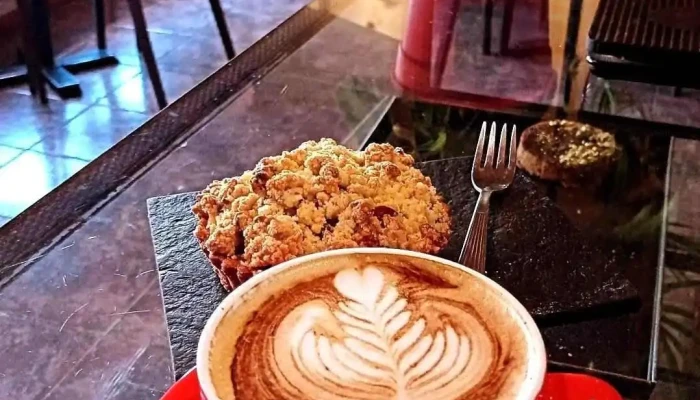 Cafe Con Leche Comida Y Bebida - El Bolsón