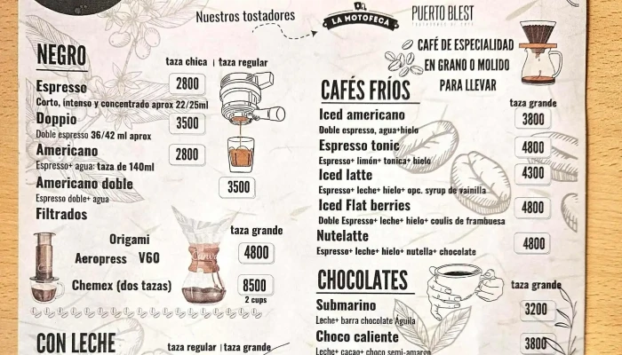 Cafe Con Leche Donde - El Bolsón