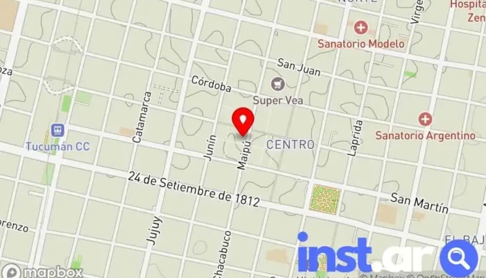 Candy Shop -  Mapa - San Miguel de Tucumán