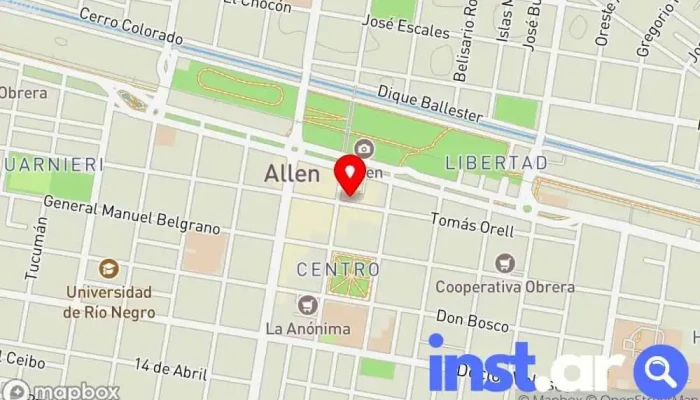 Casa Sanchez -  Mapa - Allen