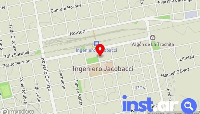 Casino Club -    Ing Jacobacci   Rio Negro Mapa - Ingeniero Jacobacci