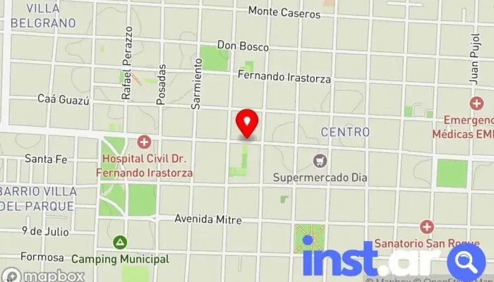 Club Belgrano -  Mapa - Curuzú Cuatiá