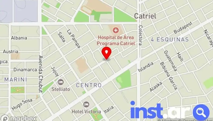 Contactos -    Oca Mapa - Catriel