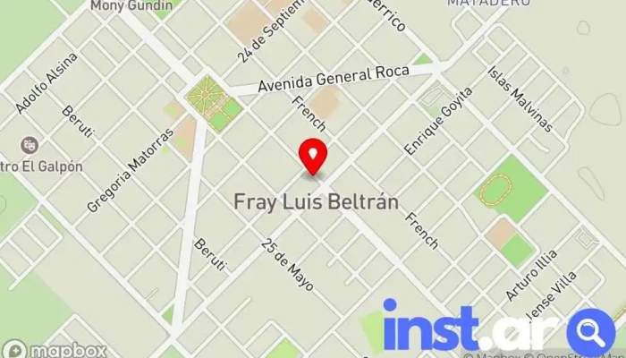 Cooperativa Obrera -  Mapa - Luis Beltrán
