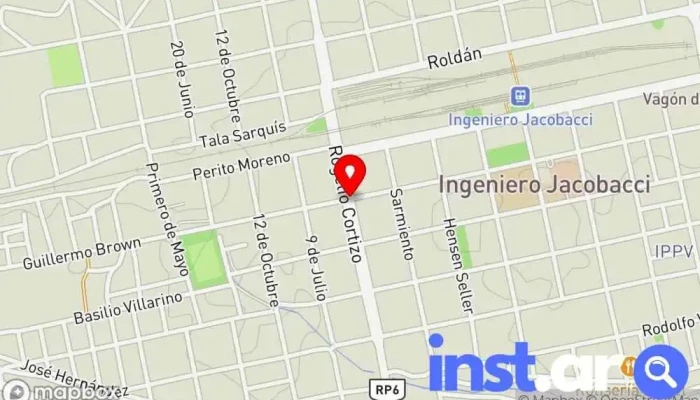 Coordinacion De Turismo Mapa - Ingeniero Jacobacci
