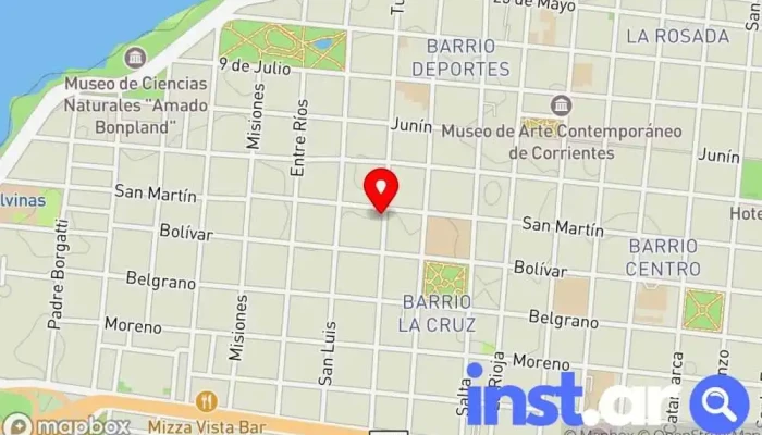 Corrientes Hoy -  Mapa - Corrientes