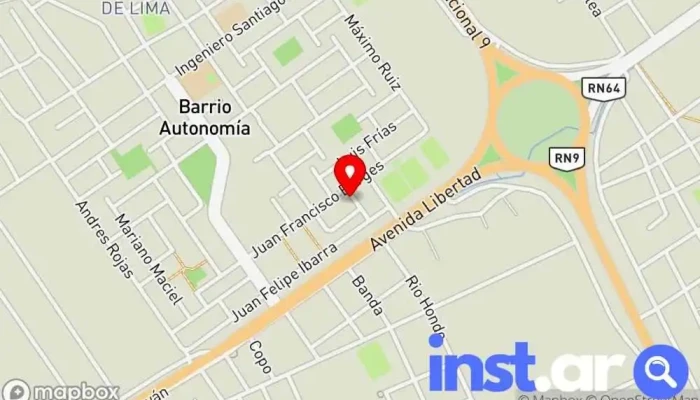 mapa de Despensa CAPOCHA Quiosco en Santiago del Estero