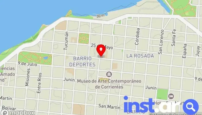 Diarios Y Revistas Pellegrini Y Rioja -  Mapa - W3400bzf