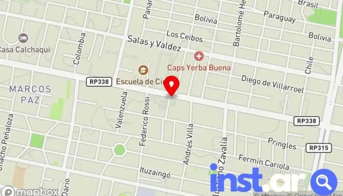 Drugstore Heller -  Mapa - Yerba Buena