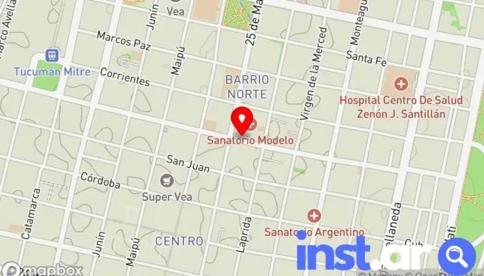 Drugstore Santiago -  Mapa - San Miguel de Tucumán