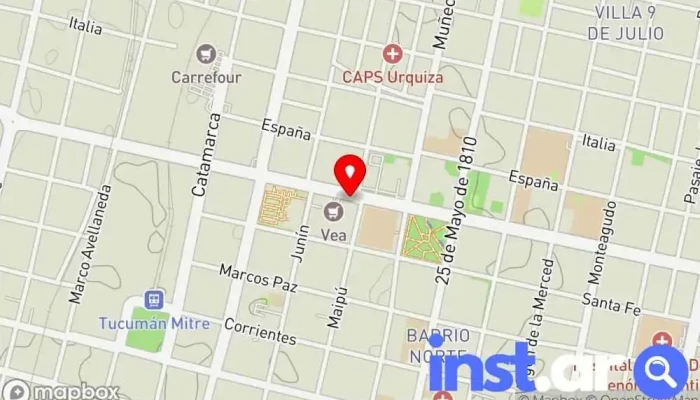 Drugstore Y Tabaqueria Malenas Mapa - San Miguel de Tucumán
