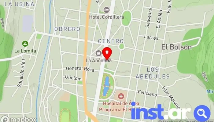 El Clon -  Mapa - El Bolsón