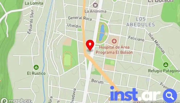 El Gran Montanes Mapa - El Bolsón