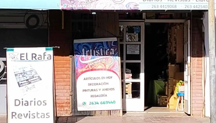 El Rafa; libros, revistas, regalos y novedades - San Martín