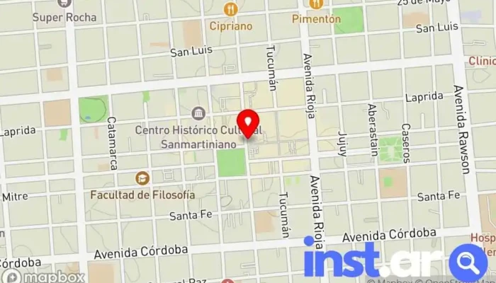 mapa de EXPOMAGAZIN Quiosco, Centro comercial en Esquina