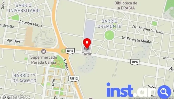 Facor Supermercado Mayorista -  Mapa - Corrientes