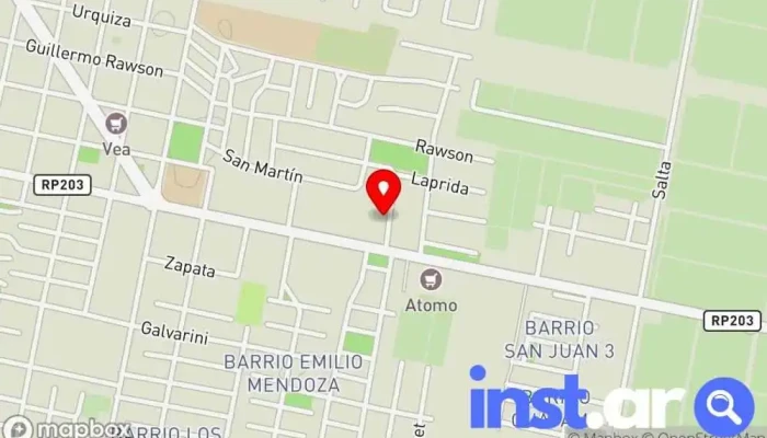 mapa de FindLocu Servicio de marketing por Internet en Caucete