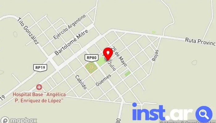 Gdor Juan E Martinez Mapa - Gdor. Juan E. Martinez