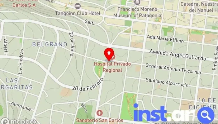 Ibc -  Mapa - San Carlos de Bariloche