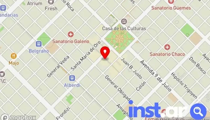 Ipap Chaco -  Mapa - Resistencia