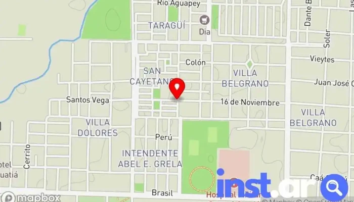Iusnoticias Mapa - Curuzú Cuatiá