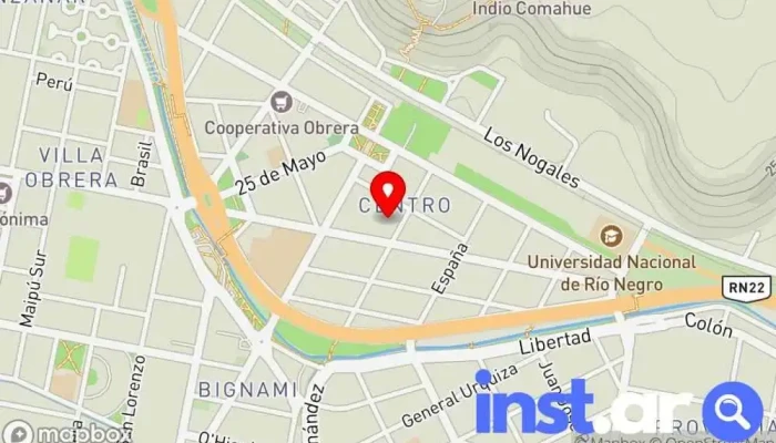 Kiosco 247 Mapa - Villa Regina
