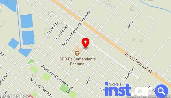 Kiosco centro - Cmte. Fontana