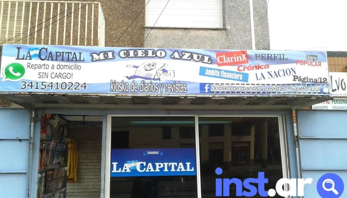 Kiosco de Diarios y Revistas, Mi Cielo Azul. - S2000 Rosario