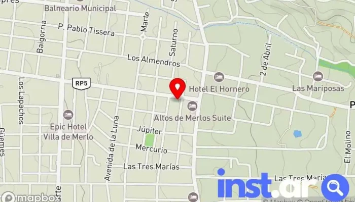Kiosco De Diarios Y Revistas Milagros Paseo De Compras Paravati Mapa - Merlo