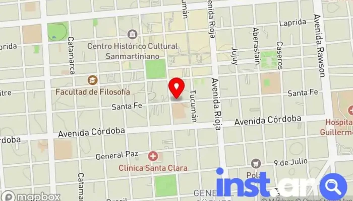 mapa de Kiosco Draco Quiosco en San Juan
