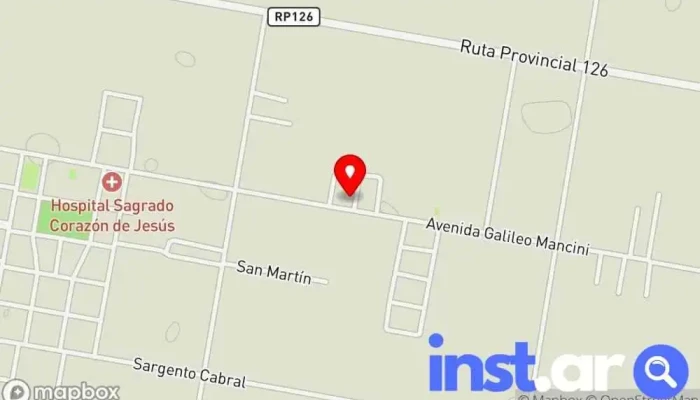 Kiosco El Tego -  Mapa - Pueblo Libertador