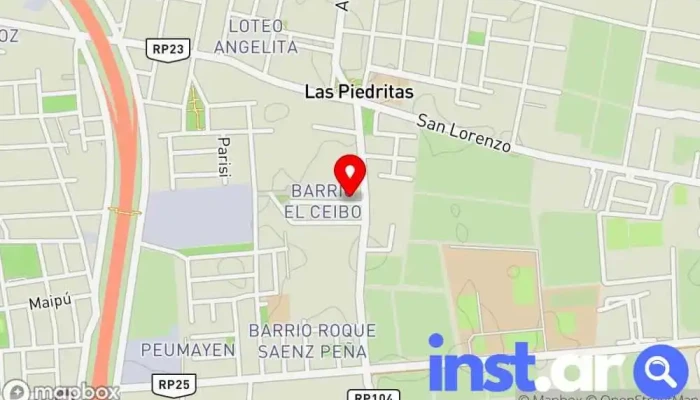 mapa de Kiosco Fabian Kiosco en Santa Lucía