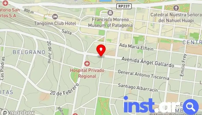 Kiosco Gorizia -  Mapa - San Carlos de Bariloche