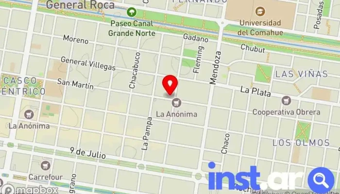 Kiosco Jabri -  Mapa - Gral. Roca