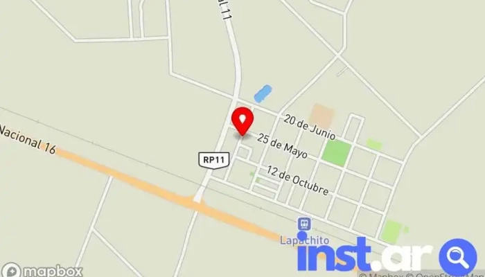 Kiosco La Mari -  Mapa - Lapachito