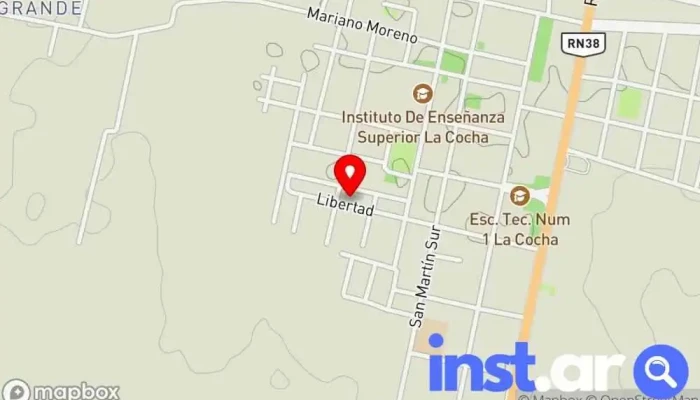 Kiosco Libertad -  Mapa - La Cocha