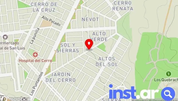 mapa de Kiosco Marce Quiosco en San Luis