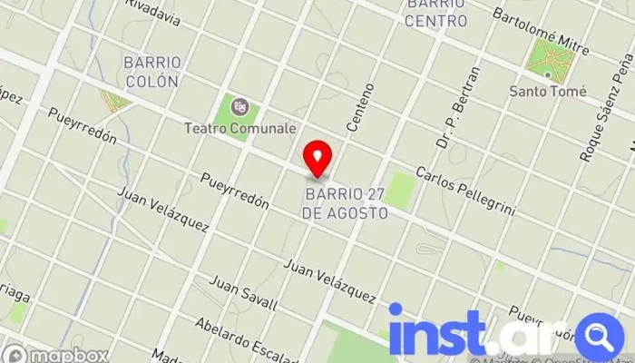 Kiosco Mirta -  Mapa - Santo Tomé