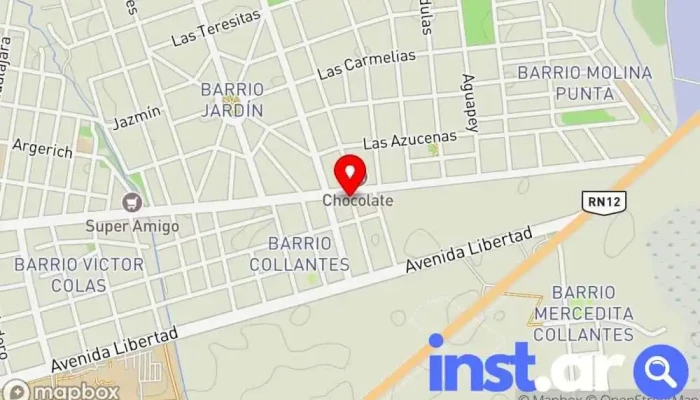 Kiosco Nahiara -  Mapa - Corrientes
