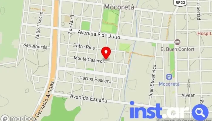 Kiosco Romy -  Mapa - Mocoreta