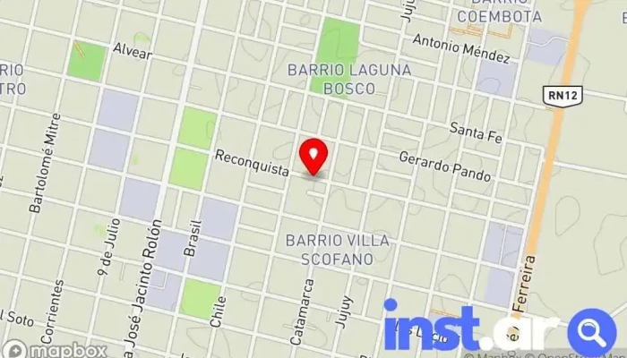 Kiosco Silvia -  Mapa - Goya