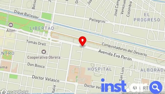 Kiosco Urbano -  Mapa - Allen