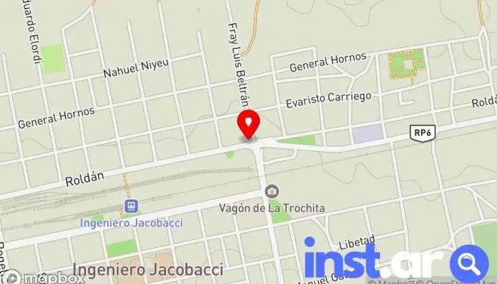 La Campora Jacobacci -  Mapa - Ingeniero Jacobacci